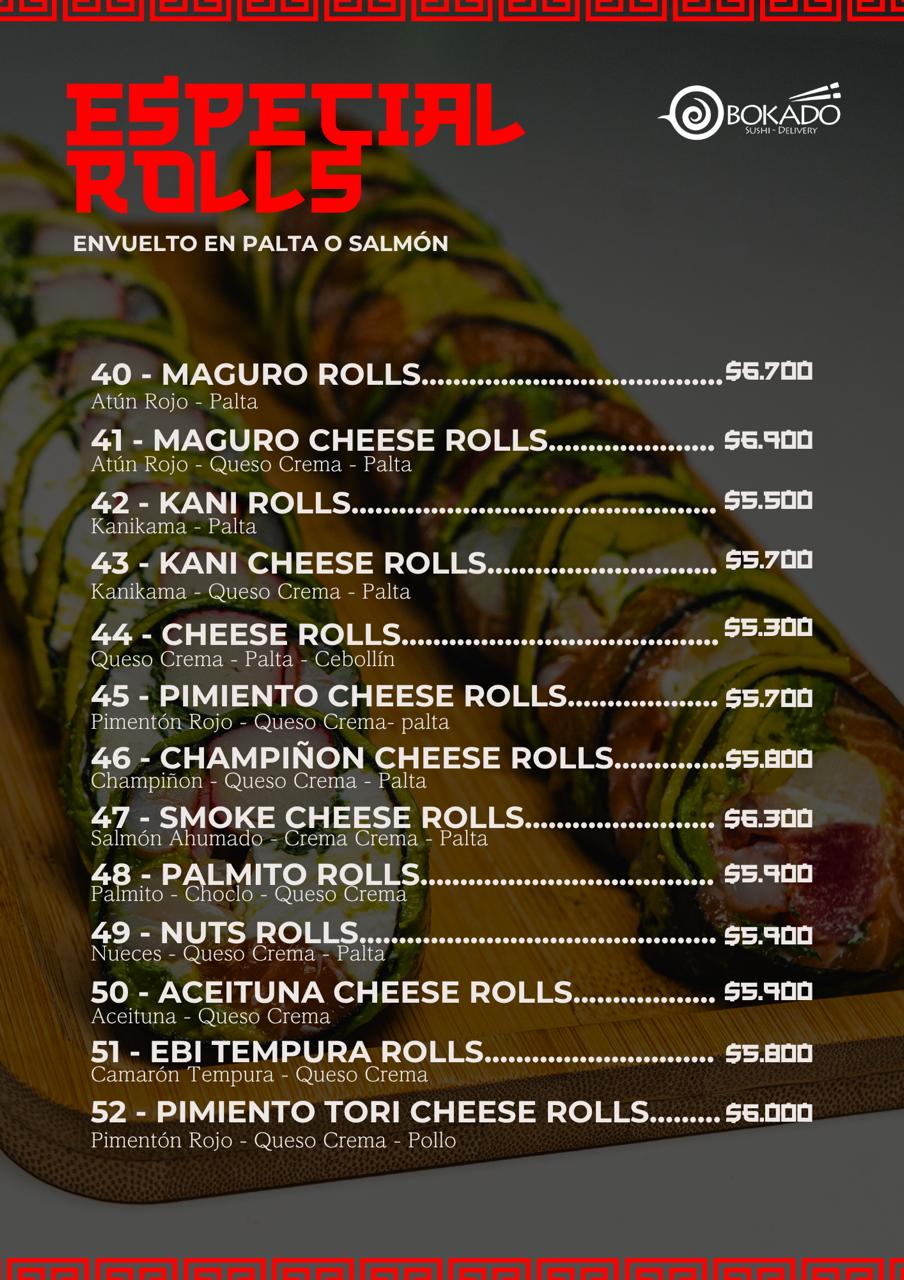Especial rolls, segunda parte